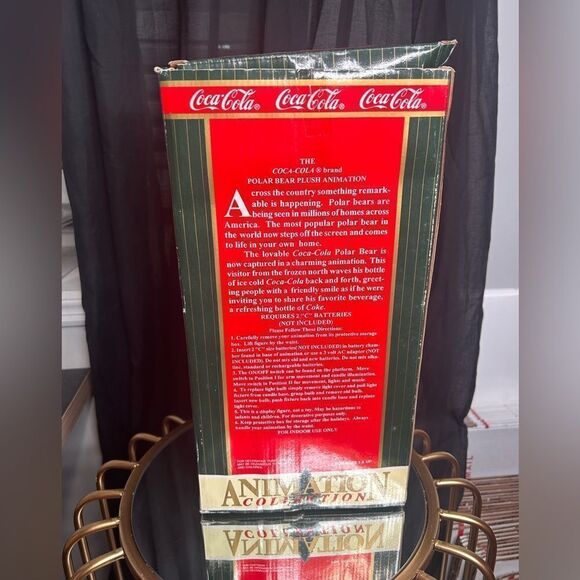 Coca-Cola Polar Bear Animation collection Light up Bear - Picture 2 of 2